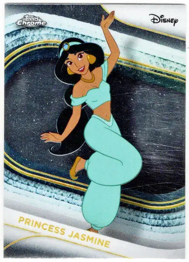 2025 Topps Chrome Disney Base Card 185 Princess Jasmine - Non-Sports Card Single