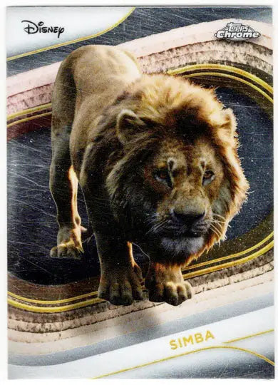 2025 Topps Chrome Disney Base Card 195 Simba - Non-Sports Card Single