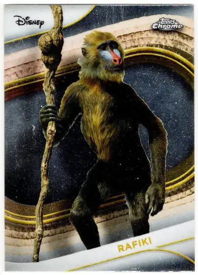 2025 Topps Chrome Disney Base Card 196 Rafiki - Non-Sports Card Single