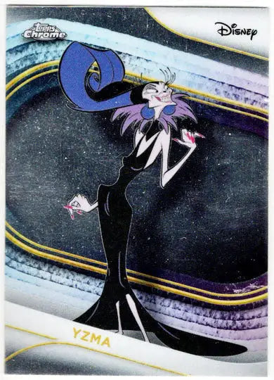 2025 Topps Chrome Disney Base Card 24 Yzma - Non-Sports Card Single