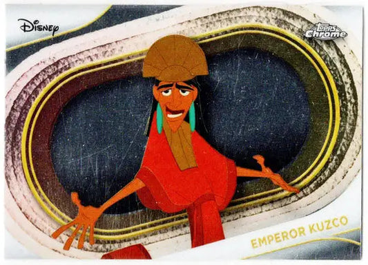 2025 Topps Chrome Disney Base Card 25 Emperor Kuzco - Non-Sports Card Single