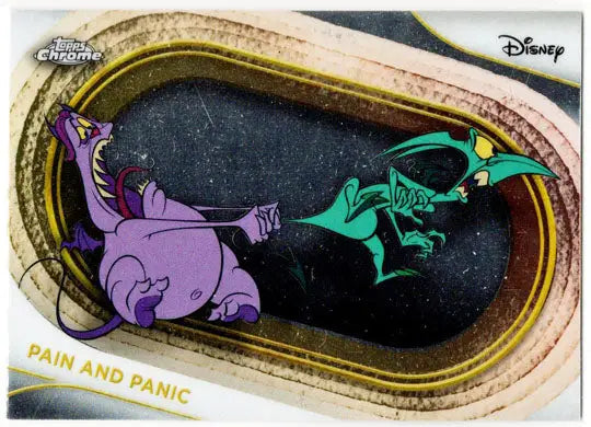 2025 Topps Chrome Disney Base Card 47 Pain and Panic - Non-Sports Card Single