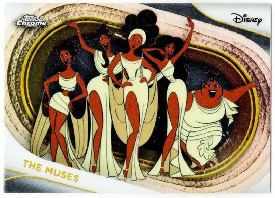 2025 Topps Chrome Disney Base Card 48 The Muses - Non-Sports Card Single