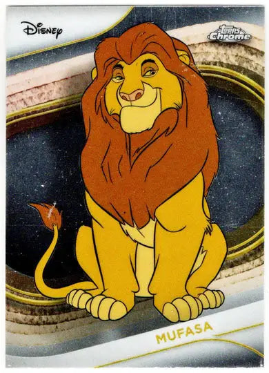 2025 Topps Chrome Disney Base Card 96 Mufasa - Non-Sports Card Single