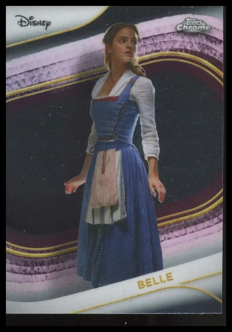 2025 Topps Chrome Disney Belle #129 Beauty and the Beast Live Action Card - Non-Sports Card Single