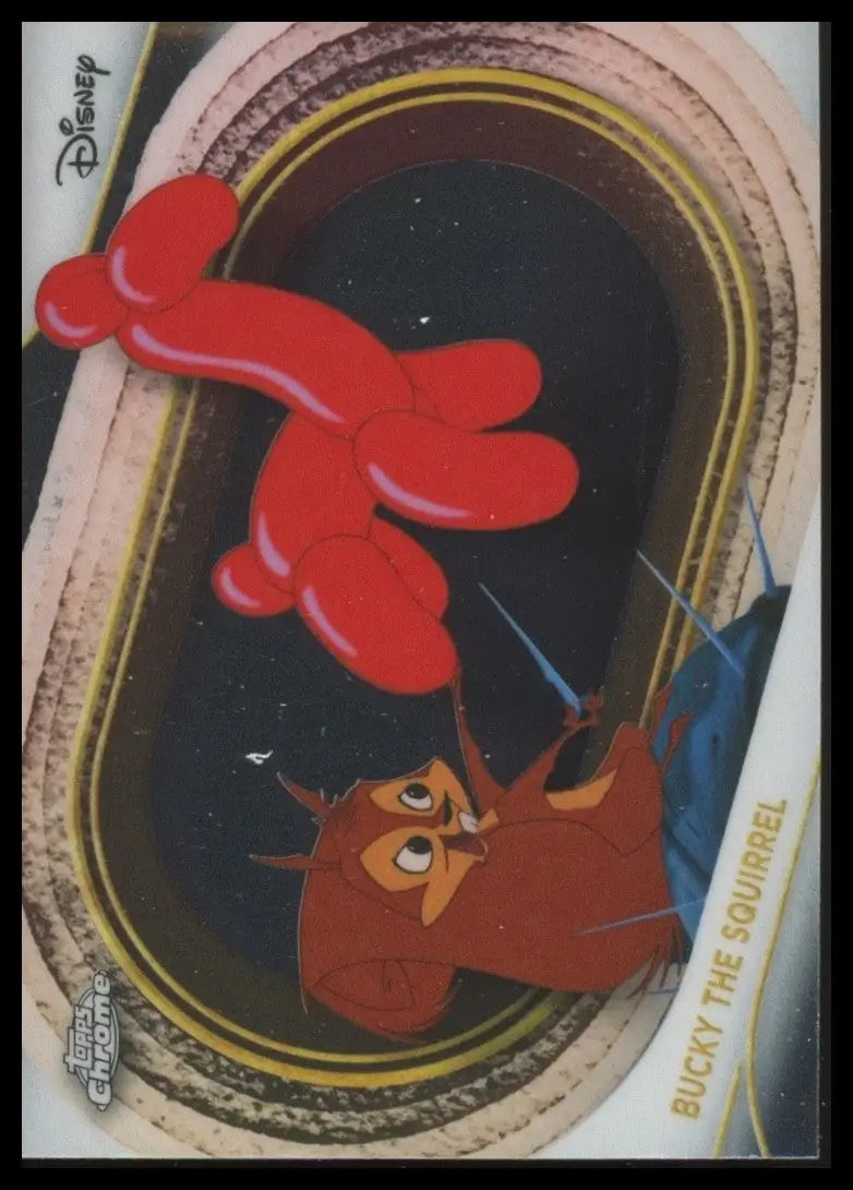 2025 Topps Chrome Disney Bucky The Squirrel #23 Emperors New Groove Trading Card - Non-Sports Card Single
