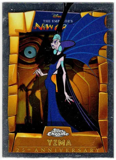 2025 Topps Chrome Disney Emperor’s New Groove Insert Card EMP-2 Yzma - Non-Sports Card Single