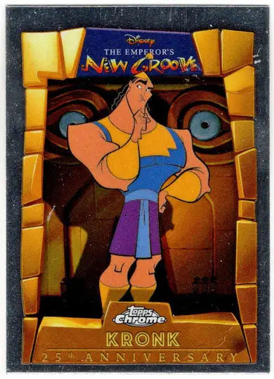 2025 Topps Chrome Disney Emperor’s New Groove Insert Card EMP-3 Kronk - Non-Sports Card Single