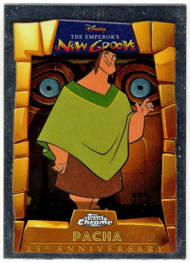 2025 Topps Chrome Disney Emperor’s New Groove Insert Card EMP-4 Pacha - Non-Sports Card Single