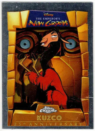 2025 Topps Chrome Disney Emperor’s New Groove Insert Card EMP-5 Kuzco - Non-Sports Card Single