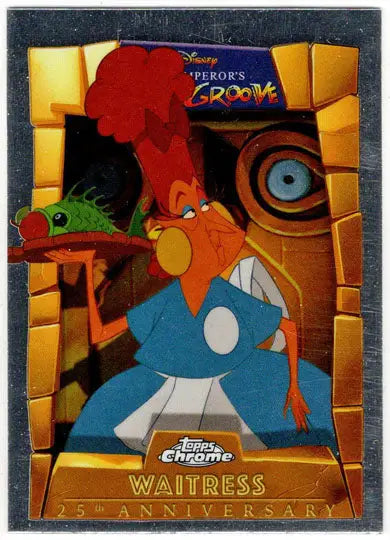 2025 Topps Chrome Disney Emperor’s New Groove Insert Card EMP-7 Waitress - Non-Sports Card Single