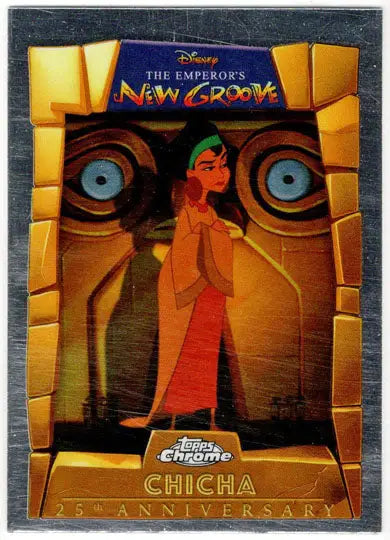 2025 Topps Chrome Disney Emperor’s New Groove Insert Card EMP-9 Chicha - Non-Sports Card Single