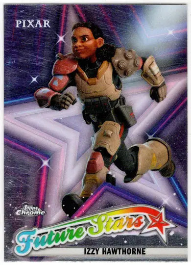 2025 Topps Chrome Disney Future Stars Insert Card FS-10 Izzy Hawthorne - Non-Sports Card Single