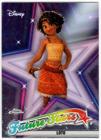2025 Topps Chrome Disney Future Stars Insert Card FS-4 Loto - Non-Sports Card Single