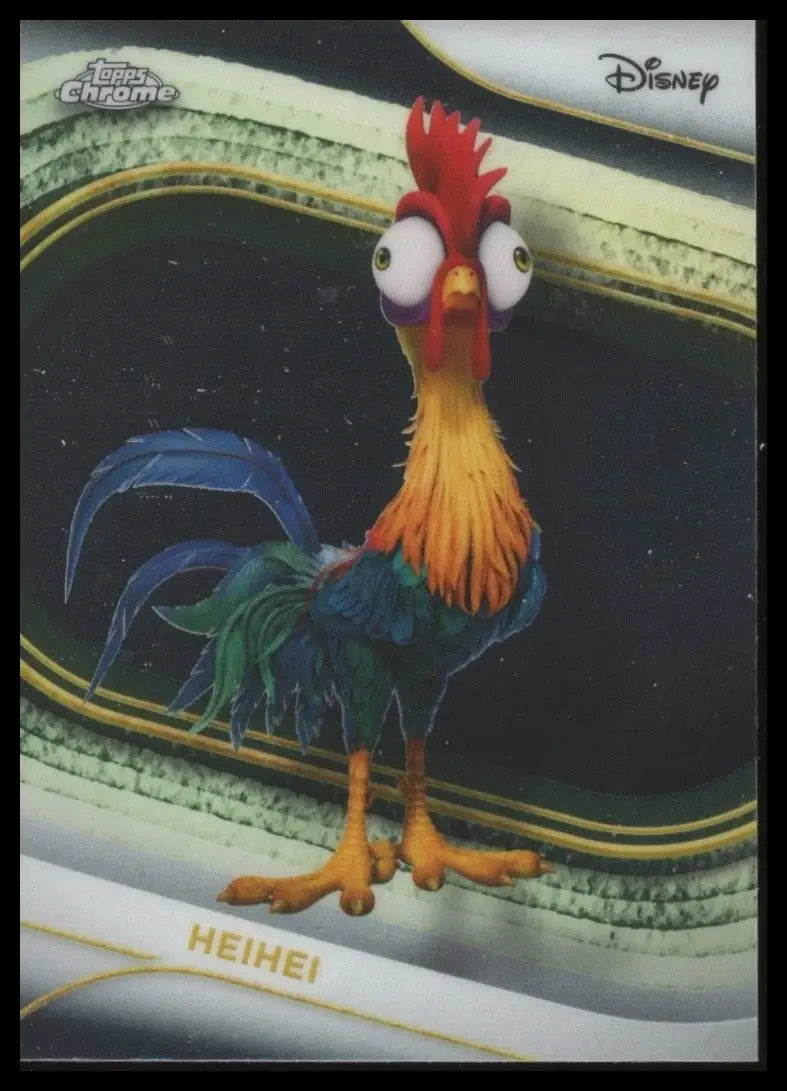 2025 Topps Chrome Disney Heihei #19 Moana Trading Card Movie - Non-Sports Card Single