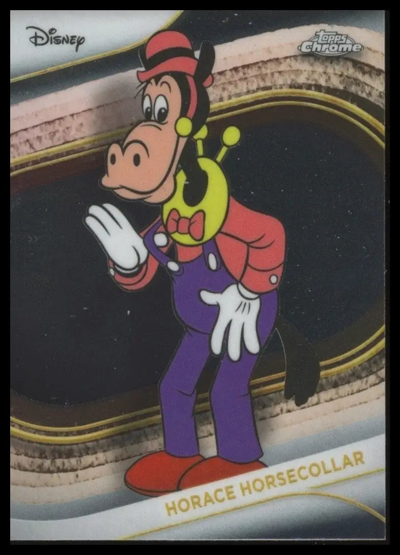 2025 Topps Chrome Disney Horace Horsecollar #166 Mickey and Friends Trading Card - Non-Sports Card Single