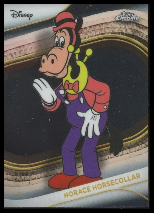 2025 Topps Chrome Disney Horace Horsecollar #166 Mickey and Friends Trading Card - Non-Sports Card Single