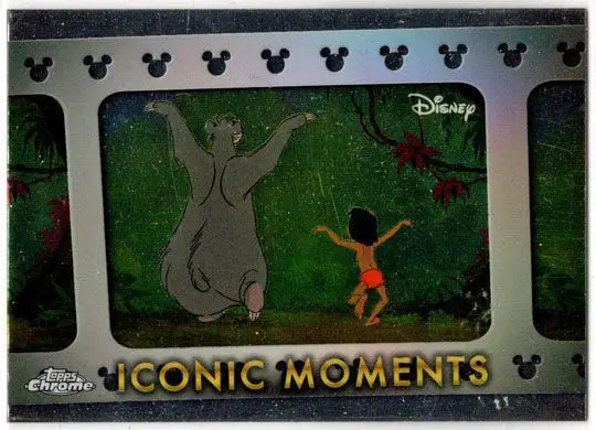 2025 Topps Chrome Disney Iconic Moments Insert Card IM-11 The Bare Necessities - Non-Sports Card Single
