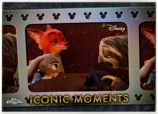 2025 Topps Chrome Disney Iconic Moments Insert Card IM-12 Navigating the DMV - Non-Sports Card Single