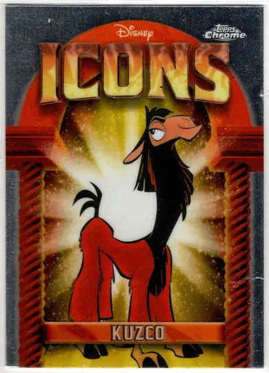 2025 Topps Chrome Disney Icons Insert Card DI-3 Kuzco - Non-Sports Card Single