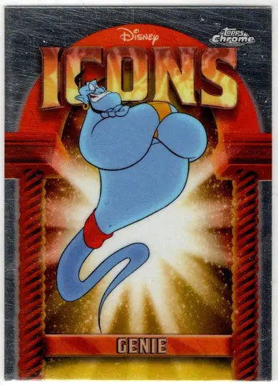 2025 Topps Chrome Disney Icons Insert Card DI-30 Genie - Non-Sports Card Single