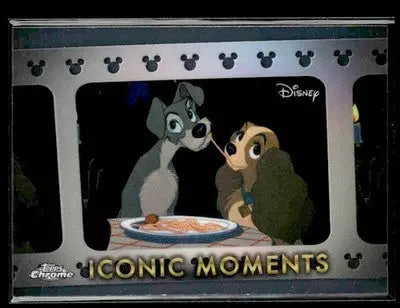 2025 Topps Chrome Disney #IM-16 Bella Notte Spaghetti - Iconic Moments - Non-Sports Card Single