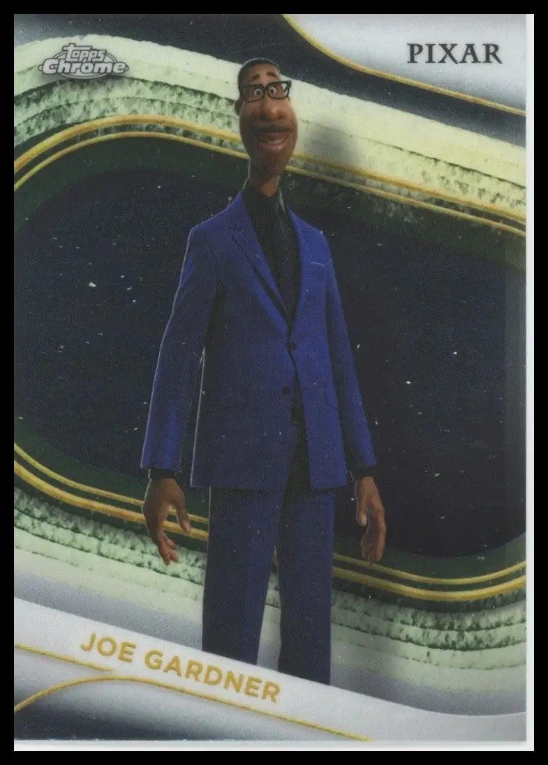 2025 Topps Chrome Disney Joe Gardner #36 Soul Pixar Trading Card - Non-Sports Card Single