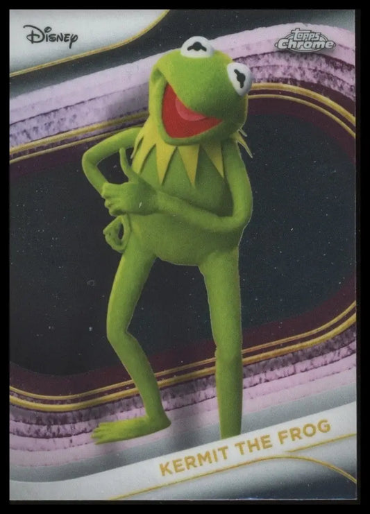 2025 Topps Chrome Disney Kermit The Frog #122 Muppets Trading Card - Non-Sports Card Single