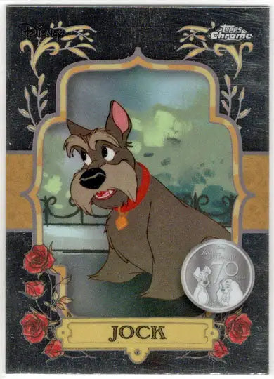 2025 Topps Chrome Disney Lady and Tramp 70th Anniversary Insert Card LT-6 Jock - Non-Sports Card Single