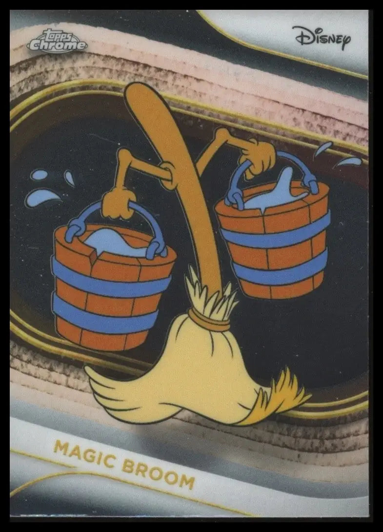2025 Topps Chrome Disney Magic Broom #189 Fantasia Trading Card - Non-Sports Card Single
