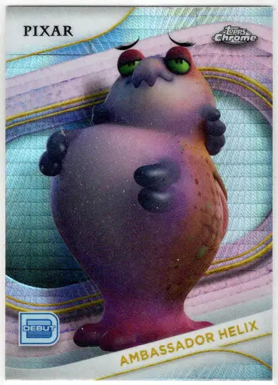 2025 Topps Chrome Disney Prism Parallel Card 139 Ambassador Helix - Non-Sports Card Single