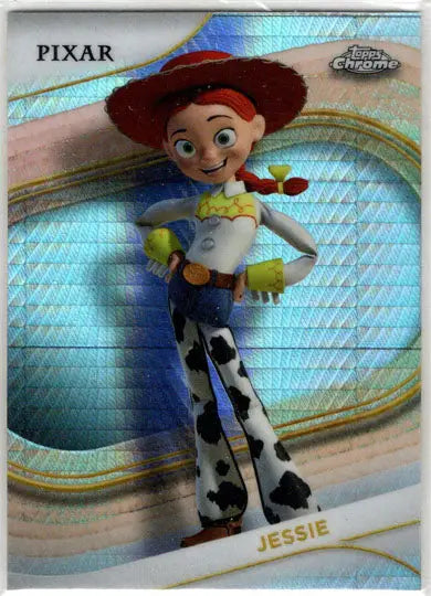 2025 Topps Chrome Disney Prism Parallel Card 94 Jessie - Non-Sports Card Single