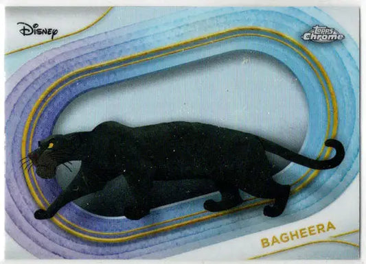 2025 Topps Chrome Disney Refractor Parallel Card 107 Bagheera - Non-Sports Card Single