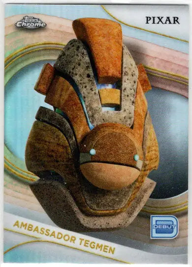 2025 Topps Chrome Disney Refractor Parallel Card 138 Ambassador Tegman - Non-Sports Card Single