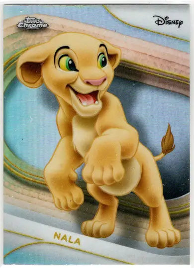2025 Topps Chrome Disney Refractor Parallel Card 97 Nala - Non-Sports Card Single