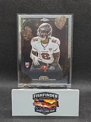 2025 Topps Chrome Emeka Egbuka RC Fortune 15 Insert Bucs #F15-21 - Football Card Single