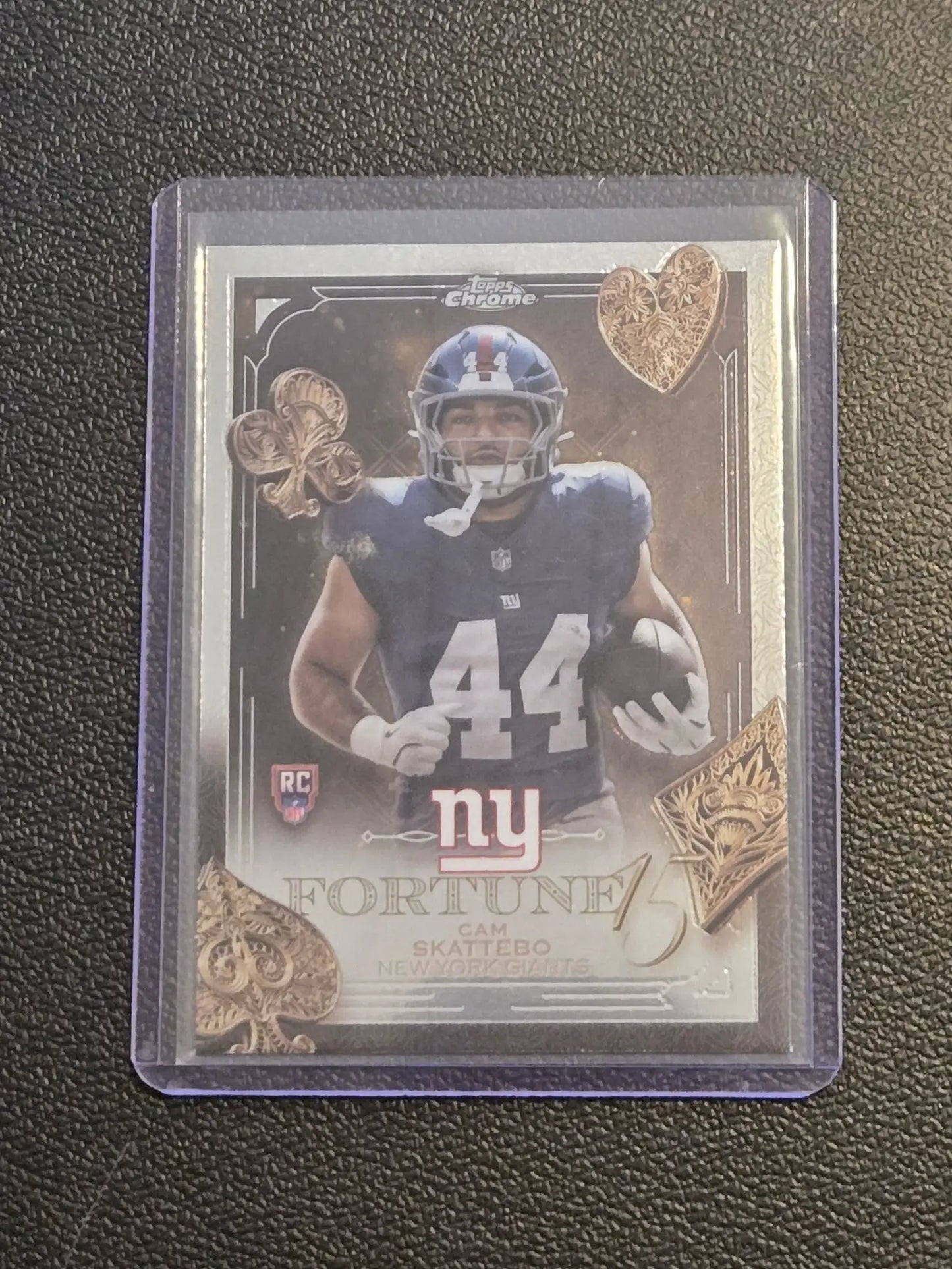 2025 Topps Chrome #F15-27 Cam Skattebo Fortune 15 - Football Card Single