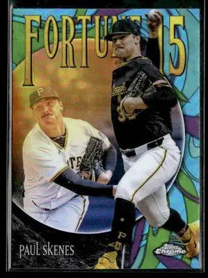 2025 Topps Chrome #F15-8 Paul Skenes Fortune 15 - Trading Cards