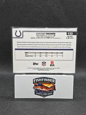 2025 Topps Chrome Football #133 DeForest Buckner Gold Wave /275 Colts - Football Card Single