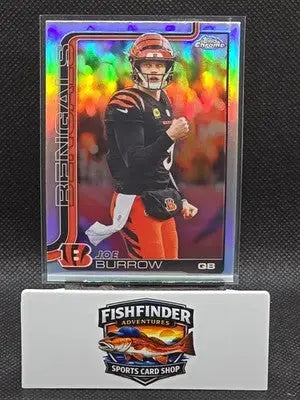2025 Topps Chrome Football Joe Burrow Refractor Cincinnati Bengals #61 - Football Card Single