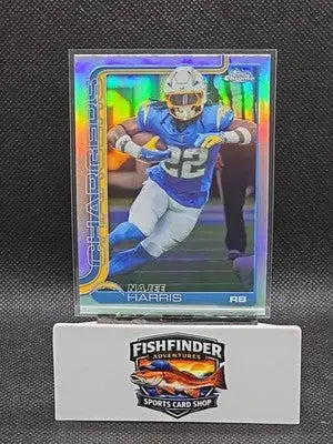 2025 Topps Chrome Football Najee Harris #161 Refractor - Chargers - Football Card Single