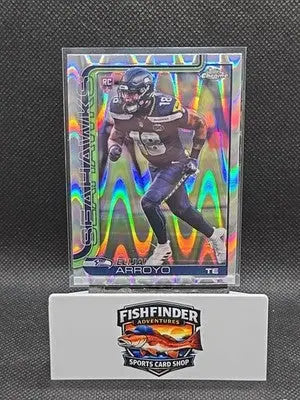 2025 Topps Chrome Football Raywave #396 Elijah Arroyo Seahawks - Football Card Single