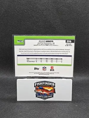 2025 Topps Chrome Football Raywave #396 Elijah Arroyo Seahawks - Football Card Single