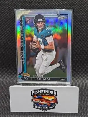 2025 Topps Chrome Football Seth Henigan Refractor RC #399 JAGUARS - Football Card Single