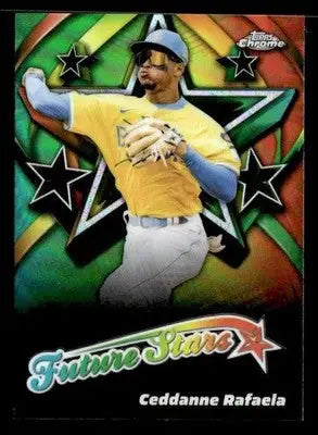 2025 Topps Chrome #FS-11 Ceddanne Rafaela Future Stars - Baseball Card Single