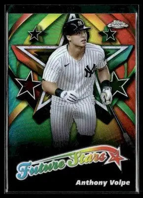2025 Topps Chrome #FS-15 Anthony Volpe Future Stars - Baseball Card Single