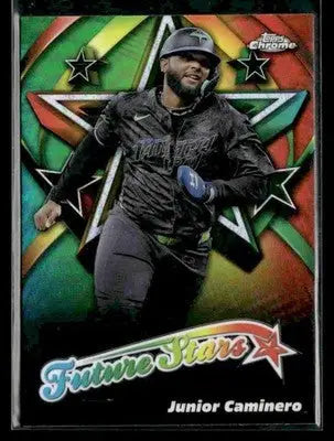 2025 Topps Chrome #FS-18 Junior Caminero Future Stars - Baseball Card Single