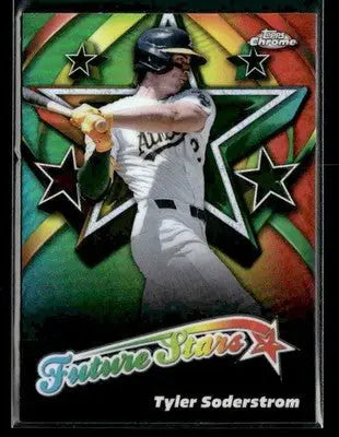 2025 Topps Chrome #FS-19 Tyler Soderstrom Future Stars - Baseball Card Single