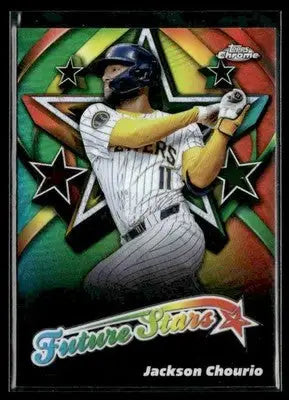 2025 Topps Chrome #FS-4 Jackson Chourio Future Stars - Baseball Card Single