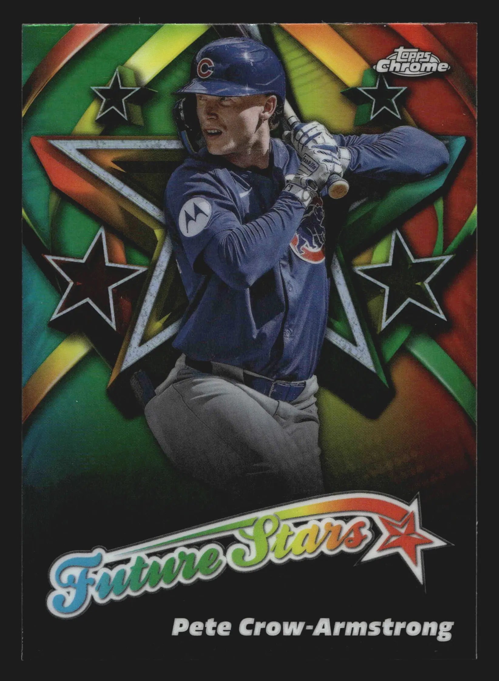 2025 Topps Chrome Future Stars Pete Crow-Armstrong #FS-8 Cubs - Baseball Card Single